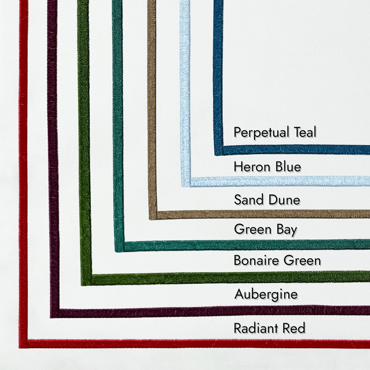 Renaissance Hotel White With Embroidery Custom Sateen Sheet Set