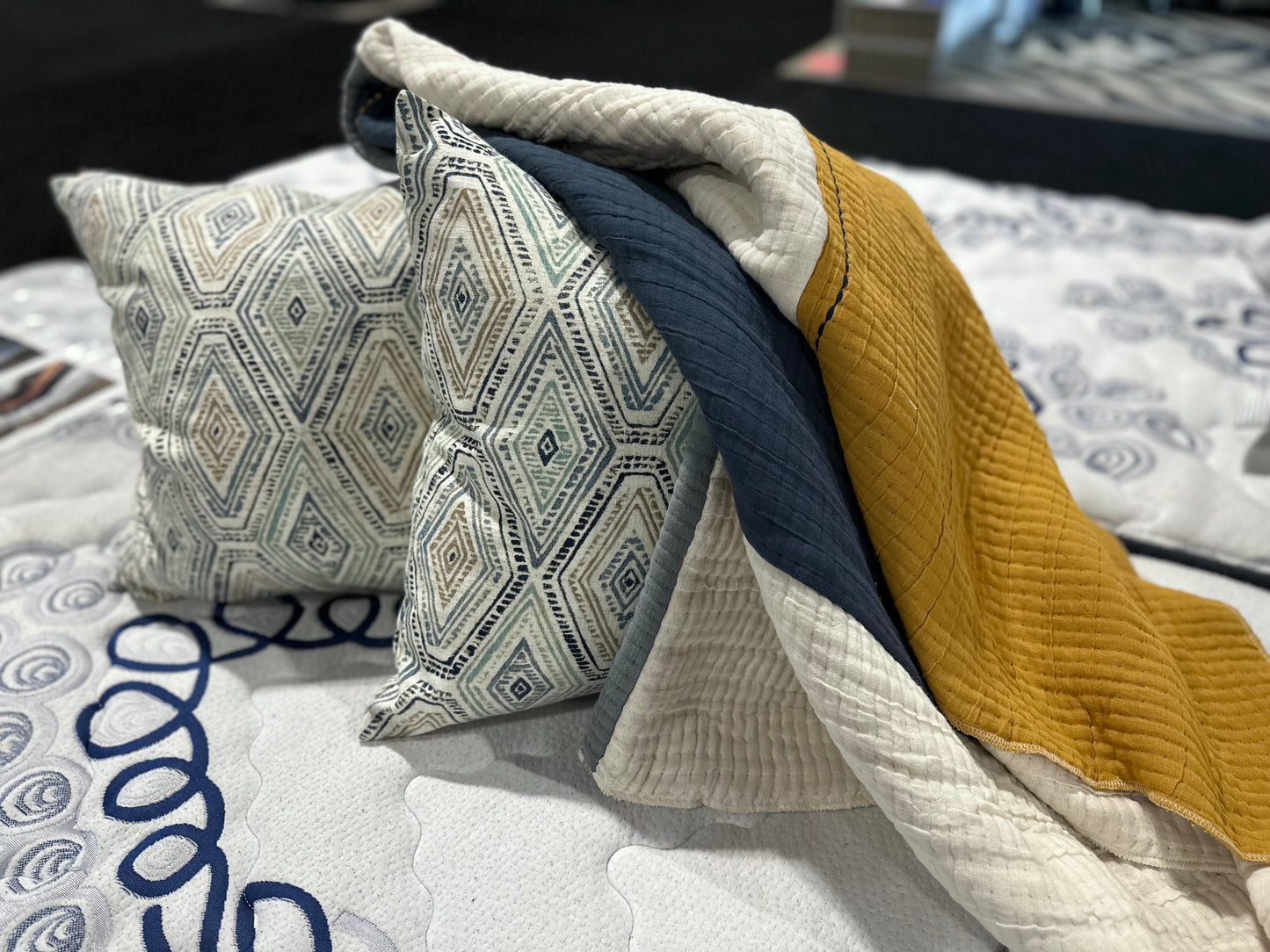 Dijon Cotton Throw