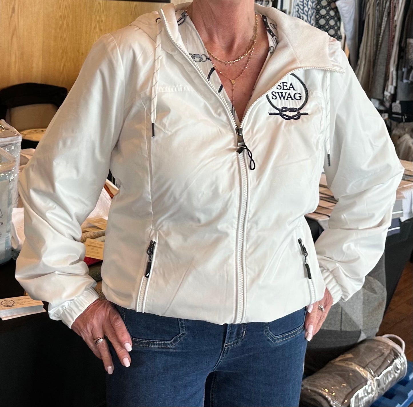 Sea Swag Nautica Shaped Lightweight Jacket