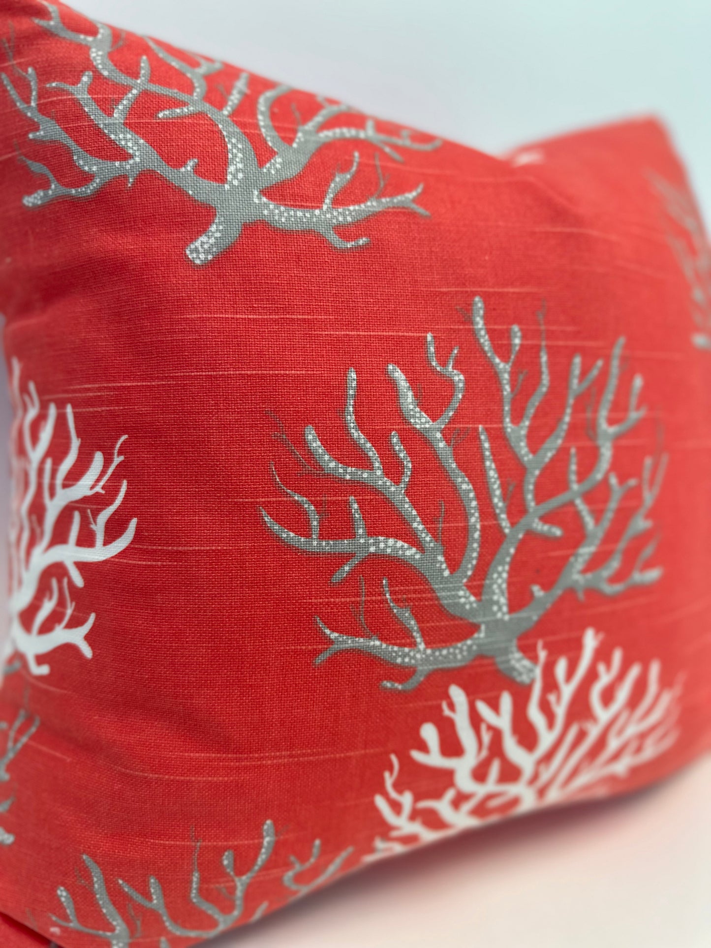 Coral Accent Cushion With Insert