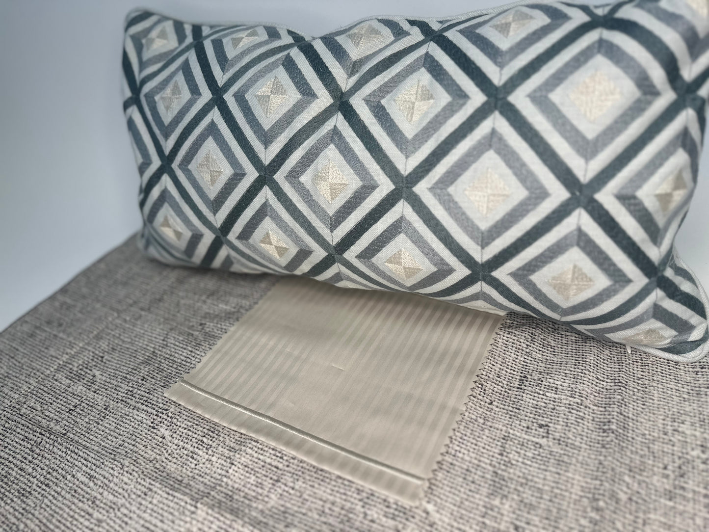 Coughton Sand Printed Duvet Cover