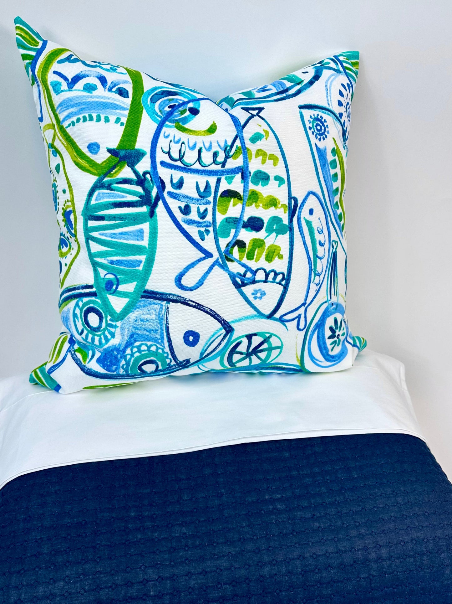 Gone Fishing Accent Cushion With Insert