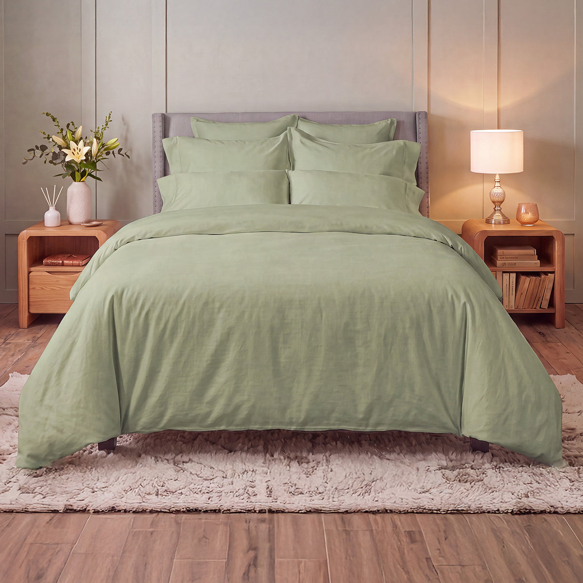 Custom Percale Fashion Sheet Set (Available in 12 Colours)