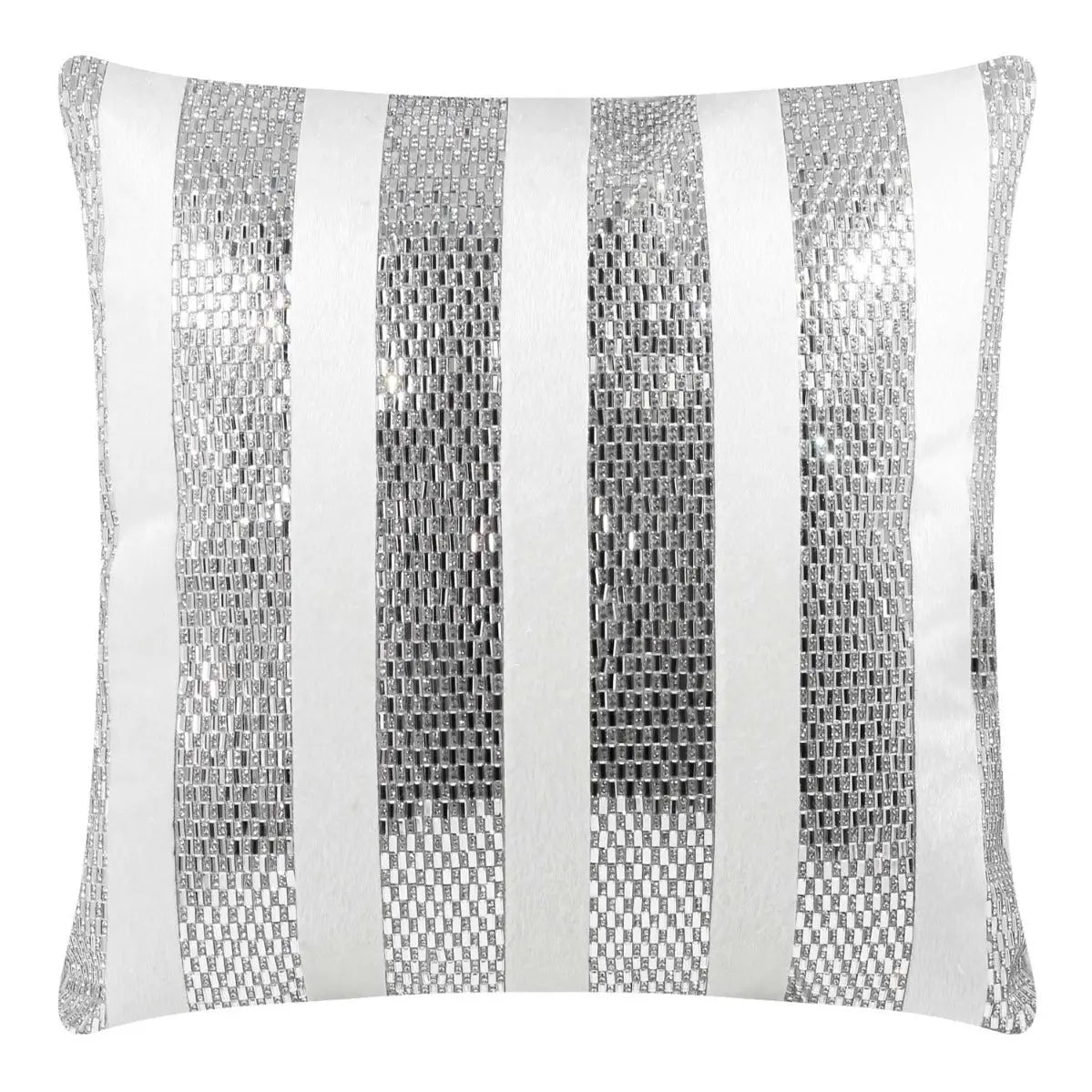 Luxe Tides (Pair) Rhinestone Accent Cushion With Insert