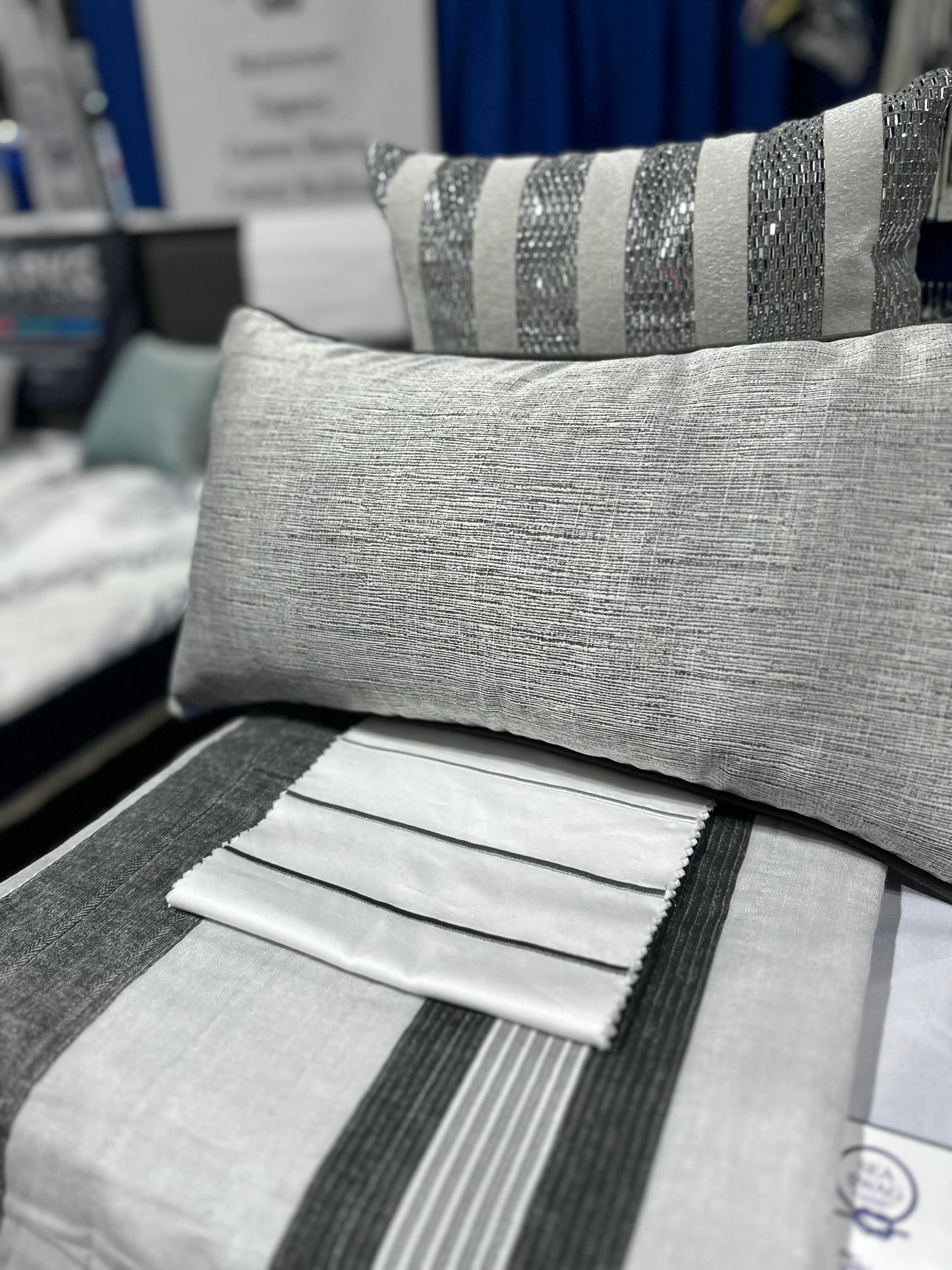 The Silver Fox Lumbar Accent Cushion With Insert