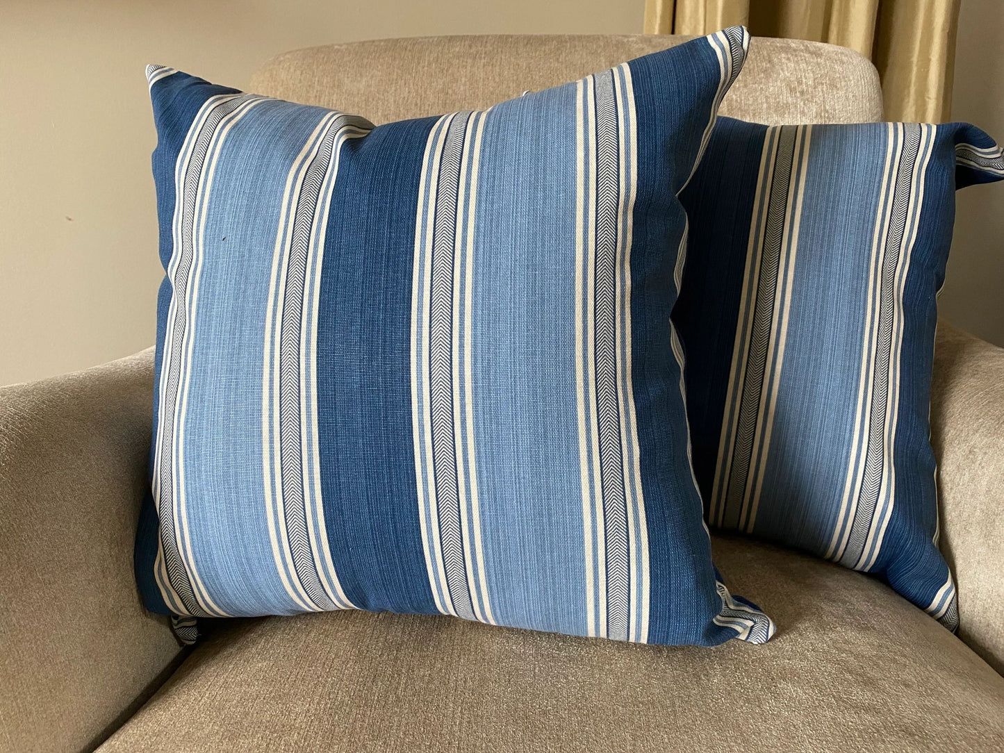 The Blues Accent Cushion With Insert