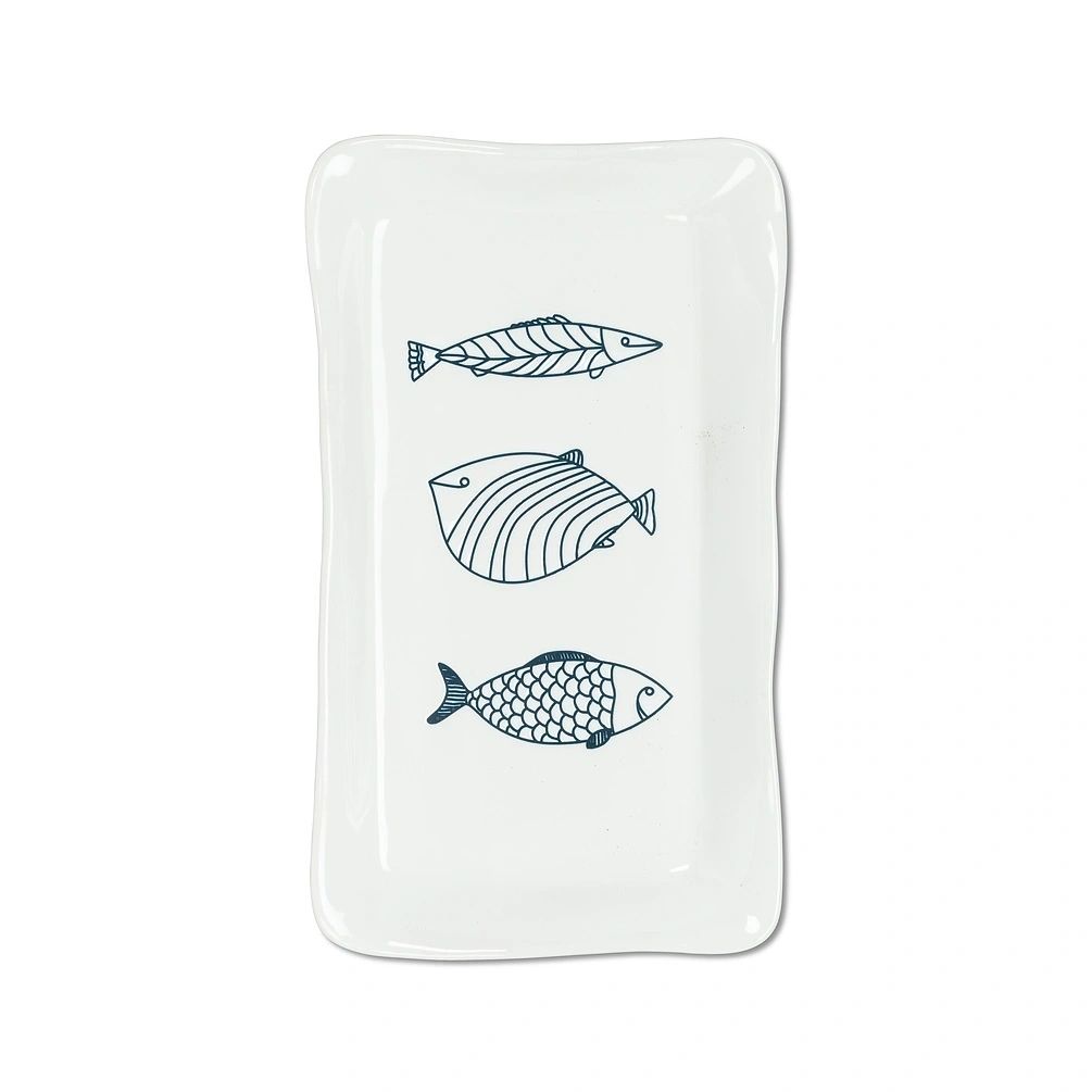 Large Rectangular Fish Plate