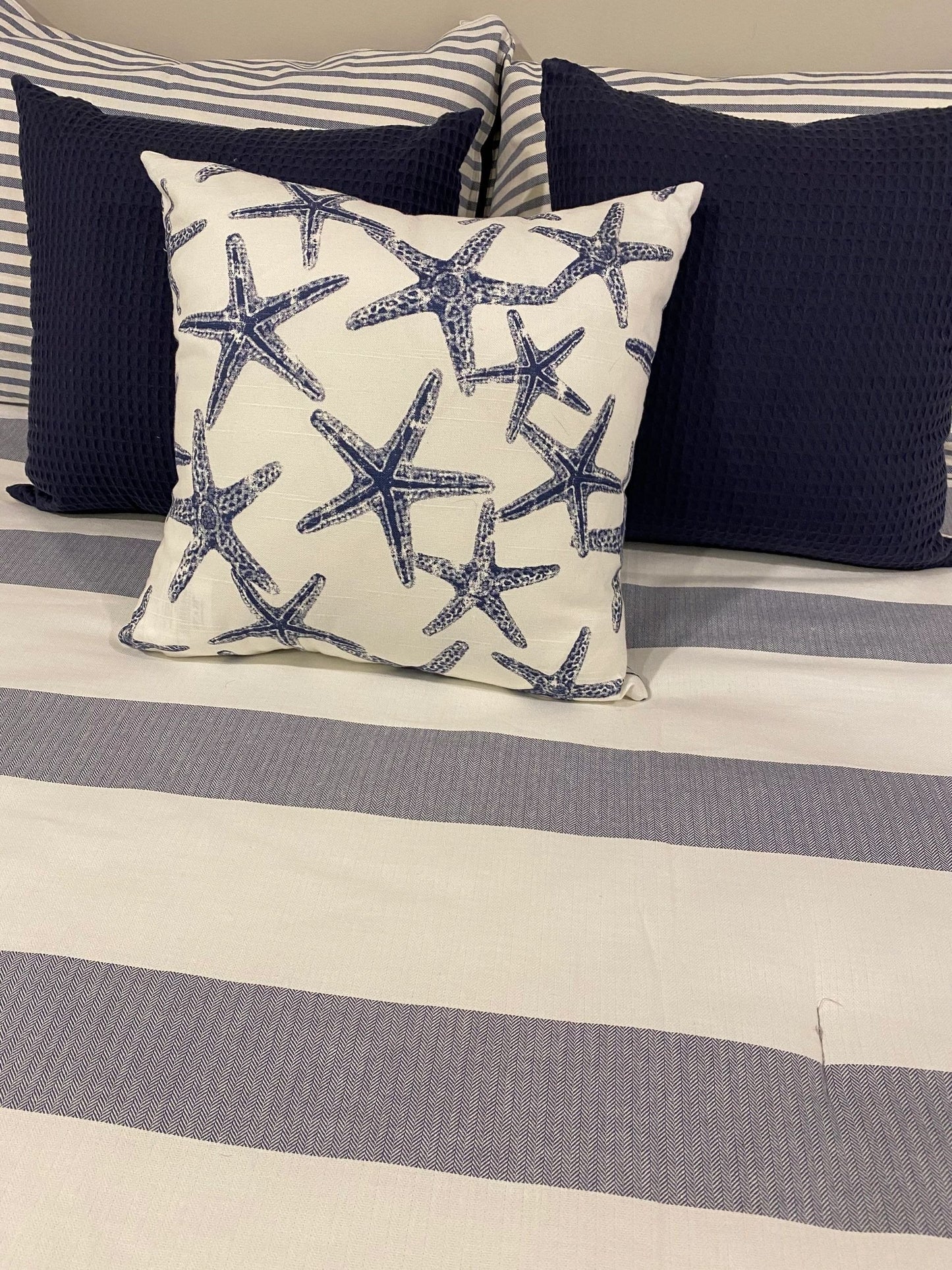 Nautica Fairwater Reversible Custom Shaped Comforter with Shams