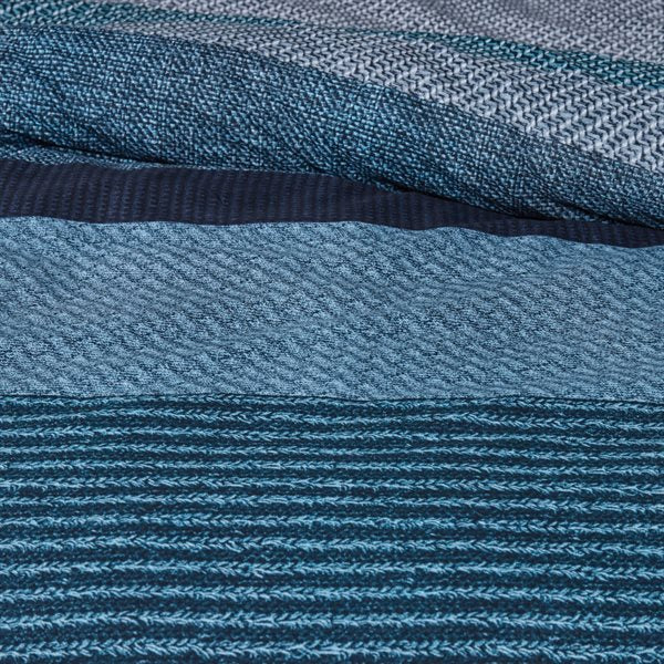Blue Berlin Duvet Cover with Shams and Duvet Insert