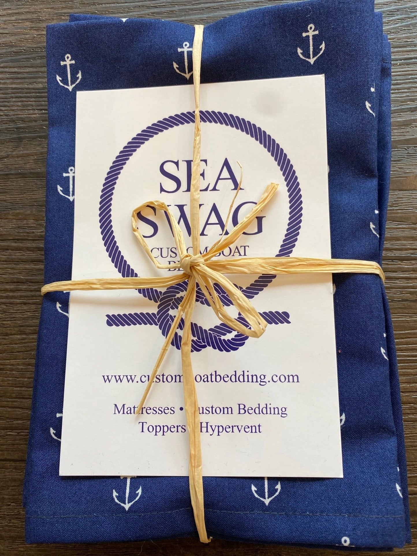 Sea Swag Anchor Cloth Napkins
