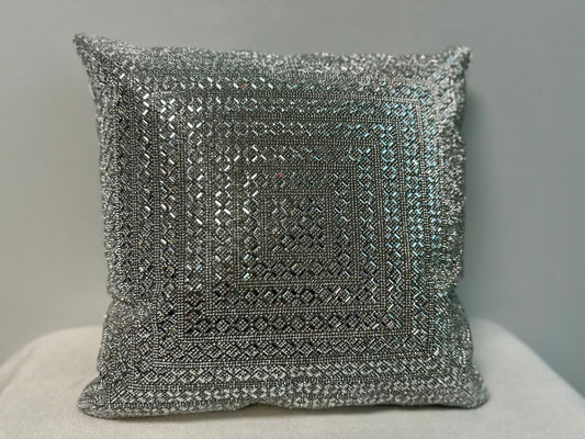 **New** Glass Rhinestone Accent Cushions- Set of 2