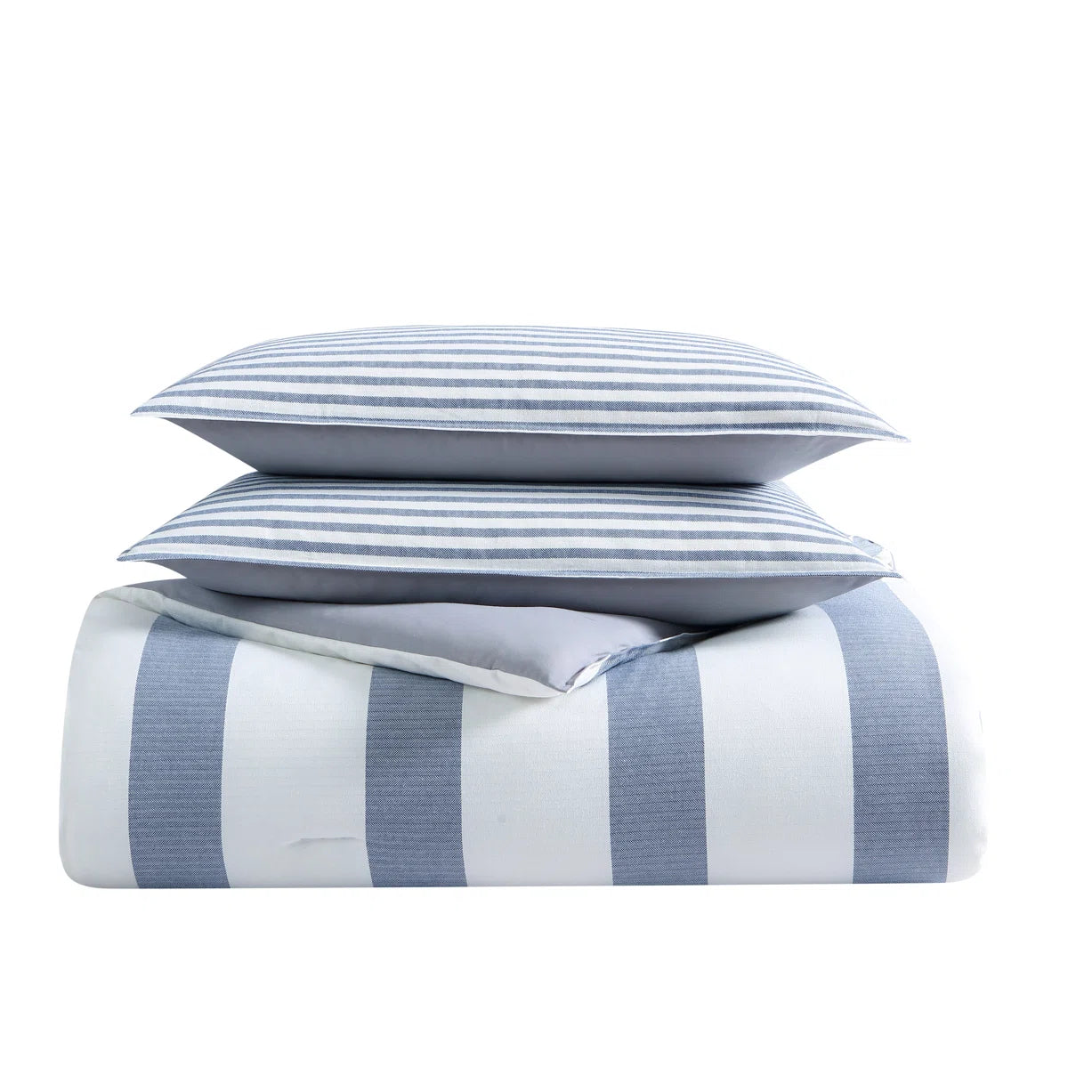 Nautica Fairwater Reversible Custom Shaped Comforter with Shams
