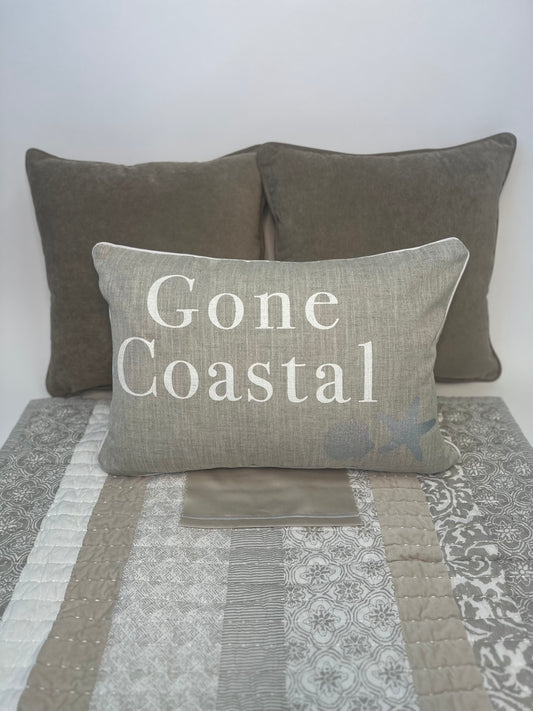 Gone Coastal Accent Cushion with Insert