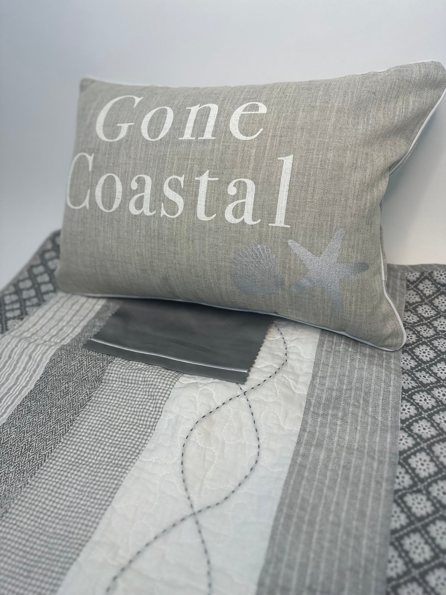 Gone Coastal Accent Cushion with Insert
