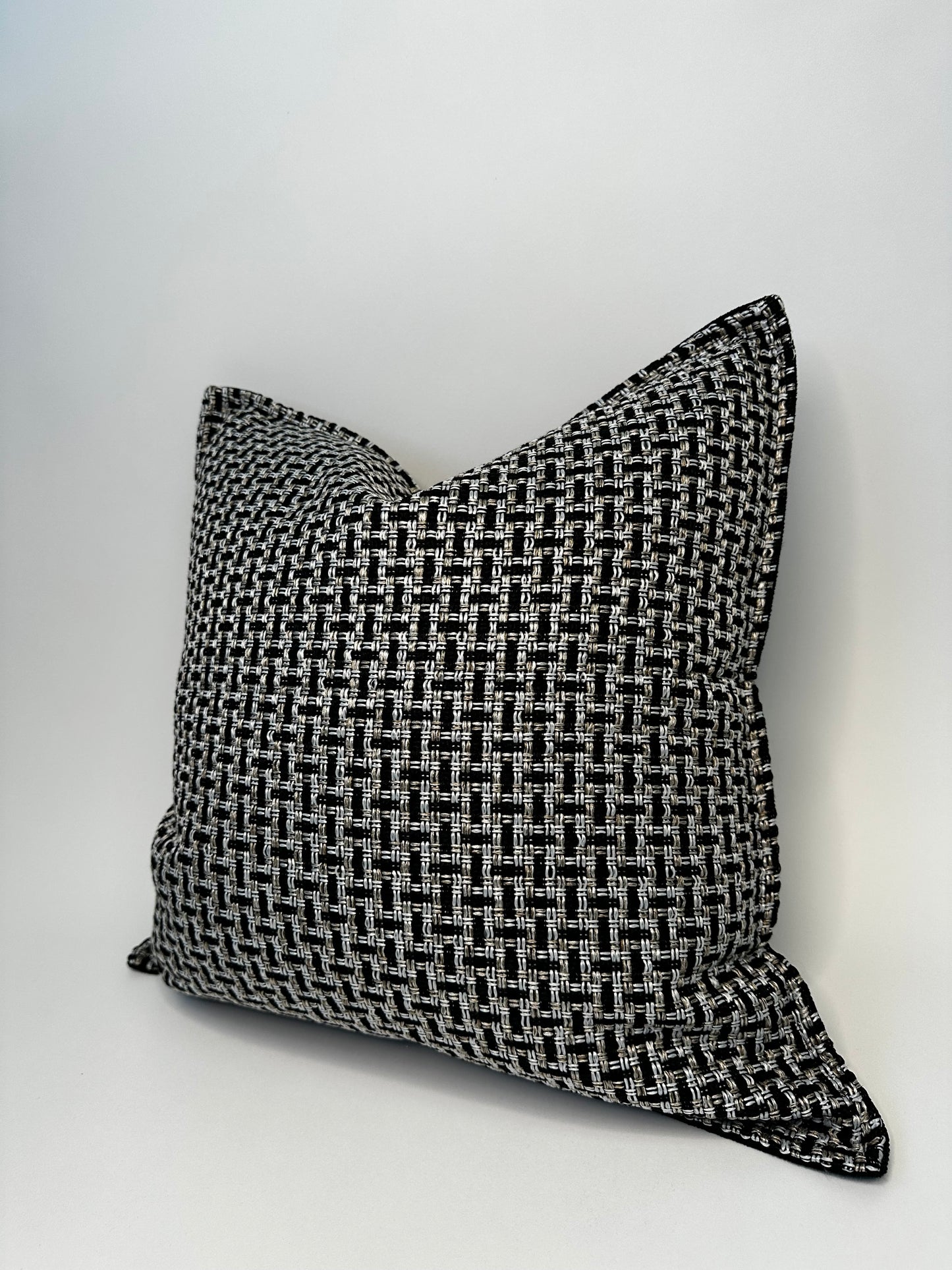 Midnight Textured Accent Cushion With Insert
