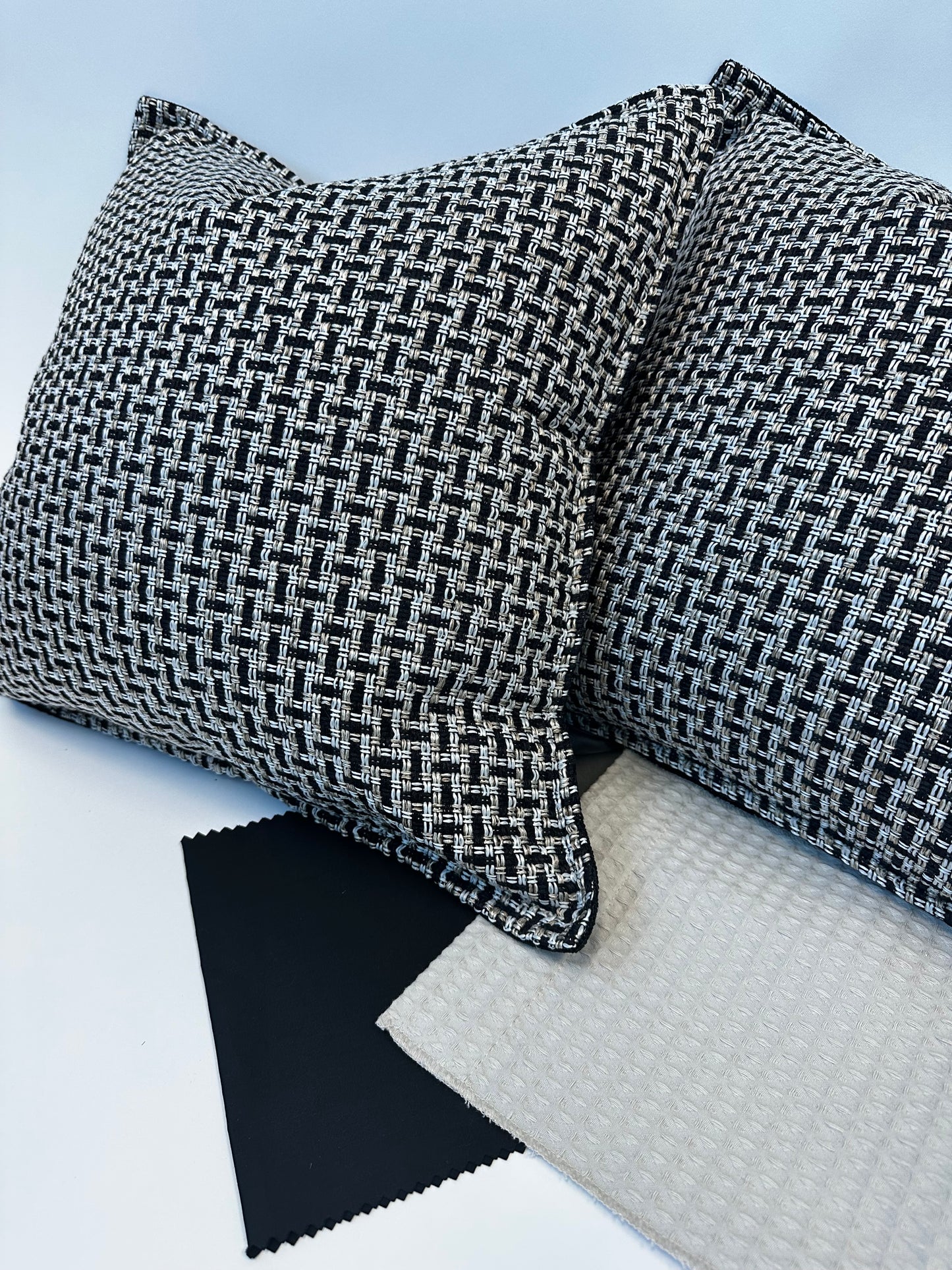 Midnight Textured Accent Cushion With Insert