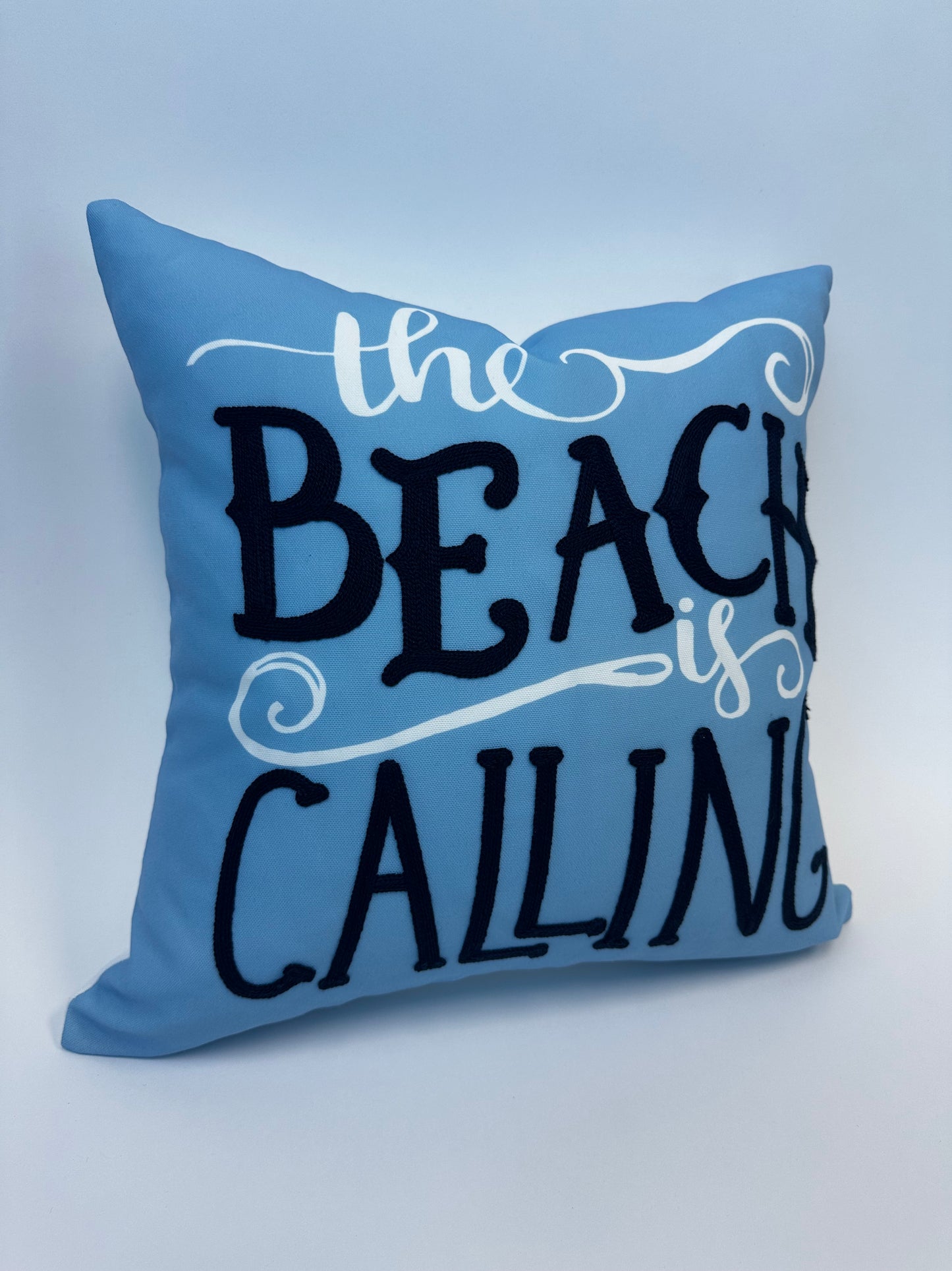 The Beach Is Calling Accent Cushion With Insert