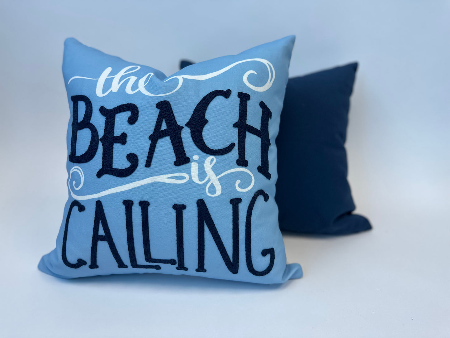 The Beach Is Calling Accent Cushion With Insert