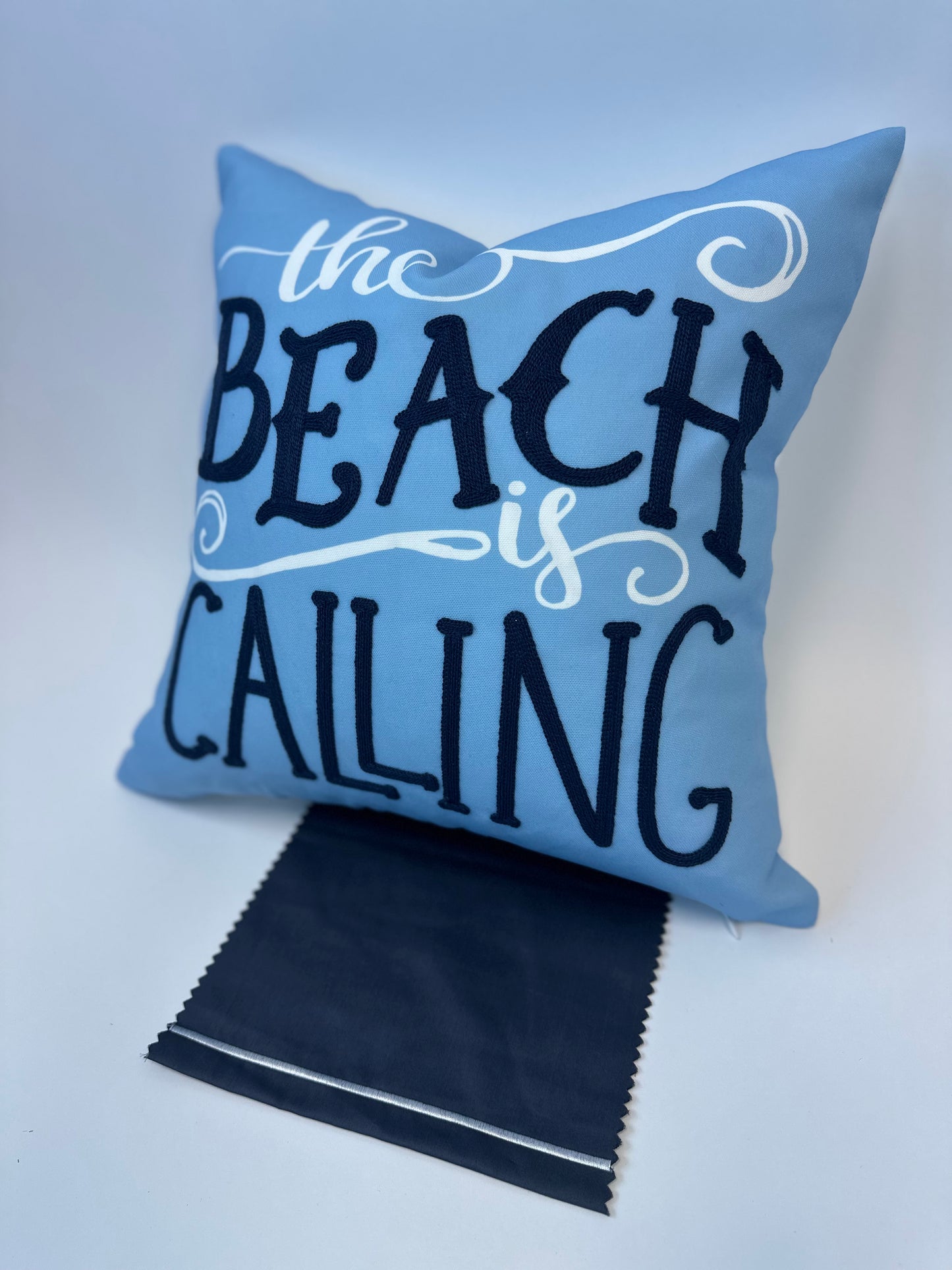 The Beach Is Calling Accent Cushion With Insert