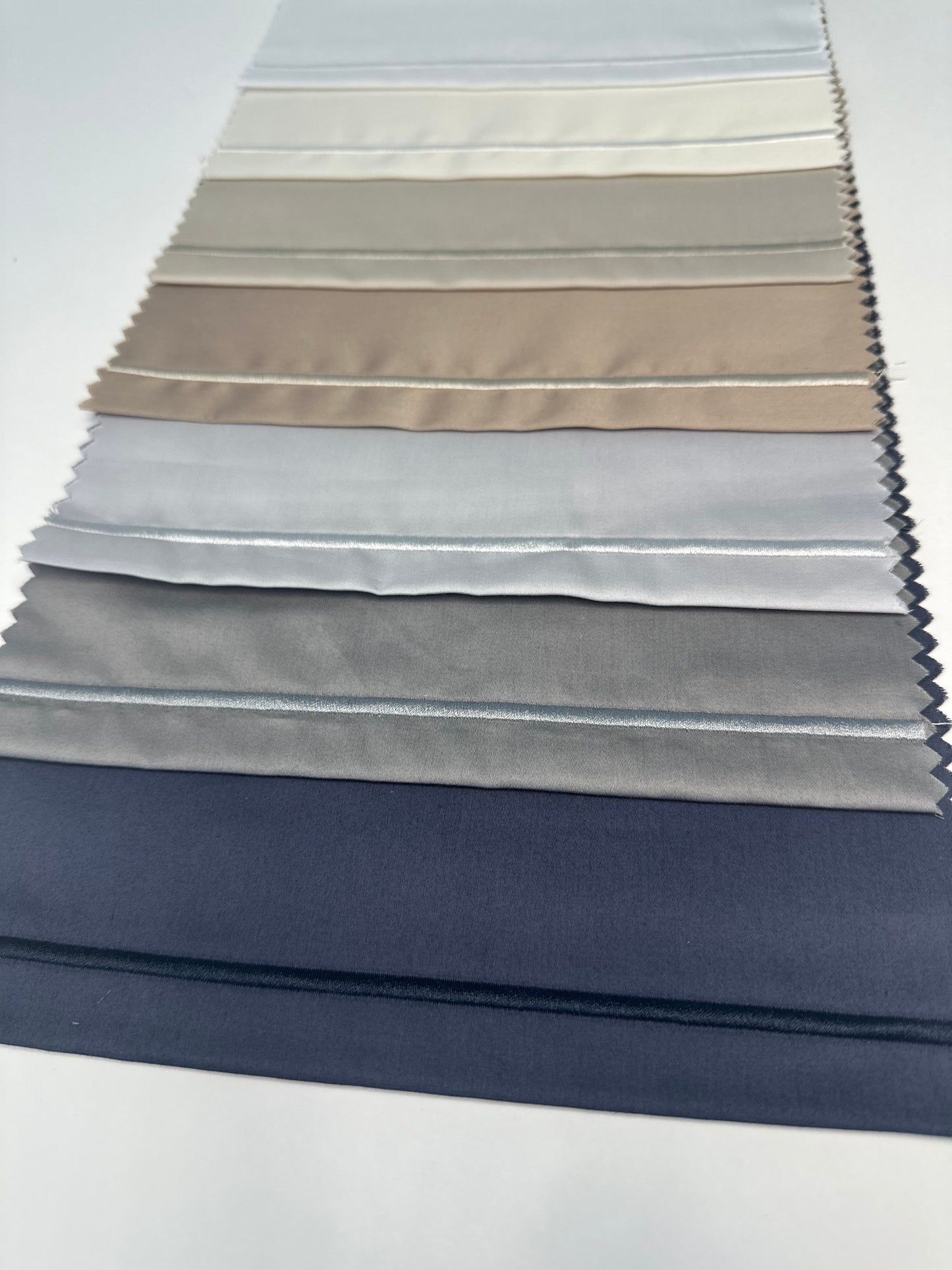 Renaissance Embroidered Sateen Custom Sheet Set