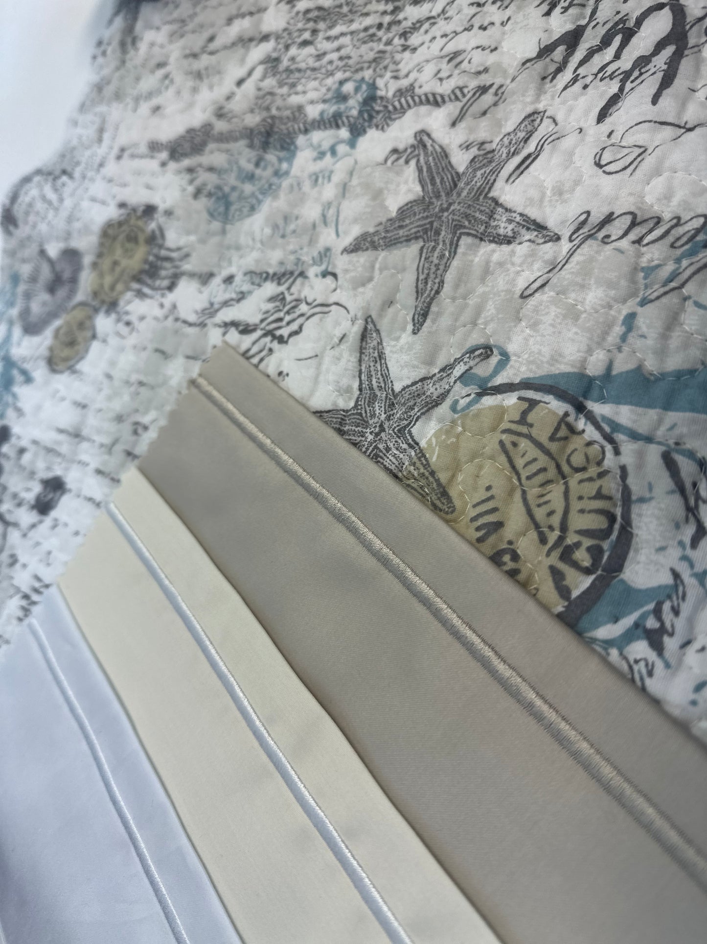 Renaissance Embroidered Sateen Custom Sheet Set