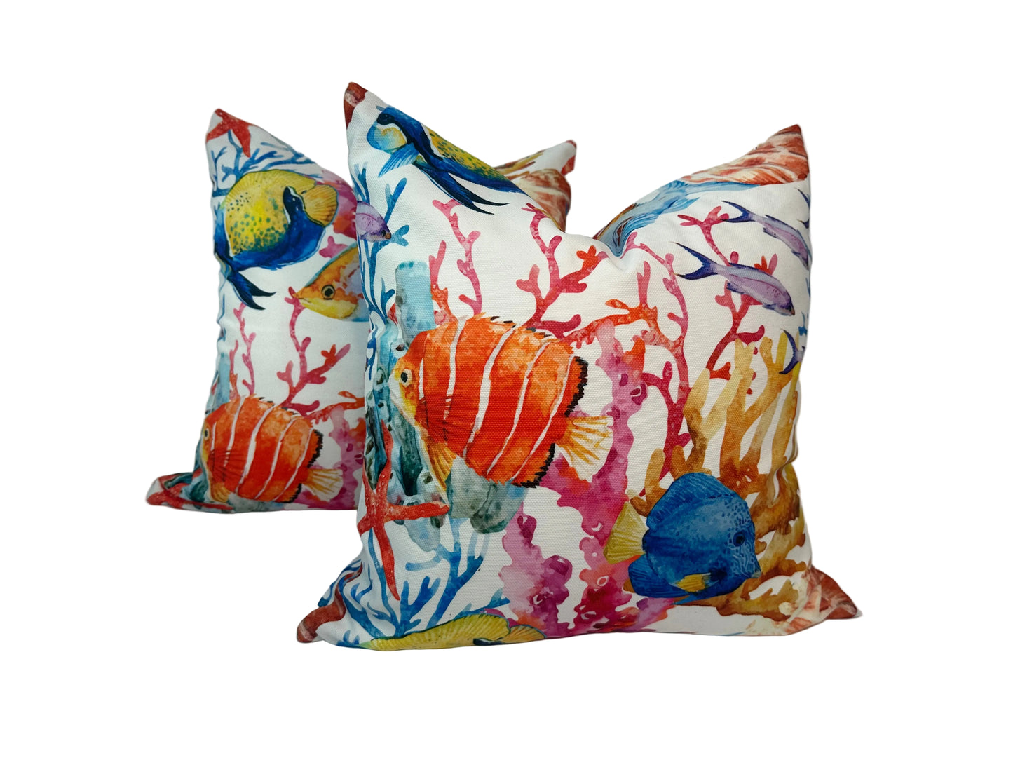 Tropical Fish Accent Cushion