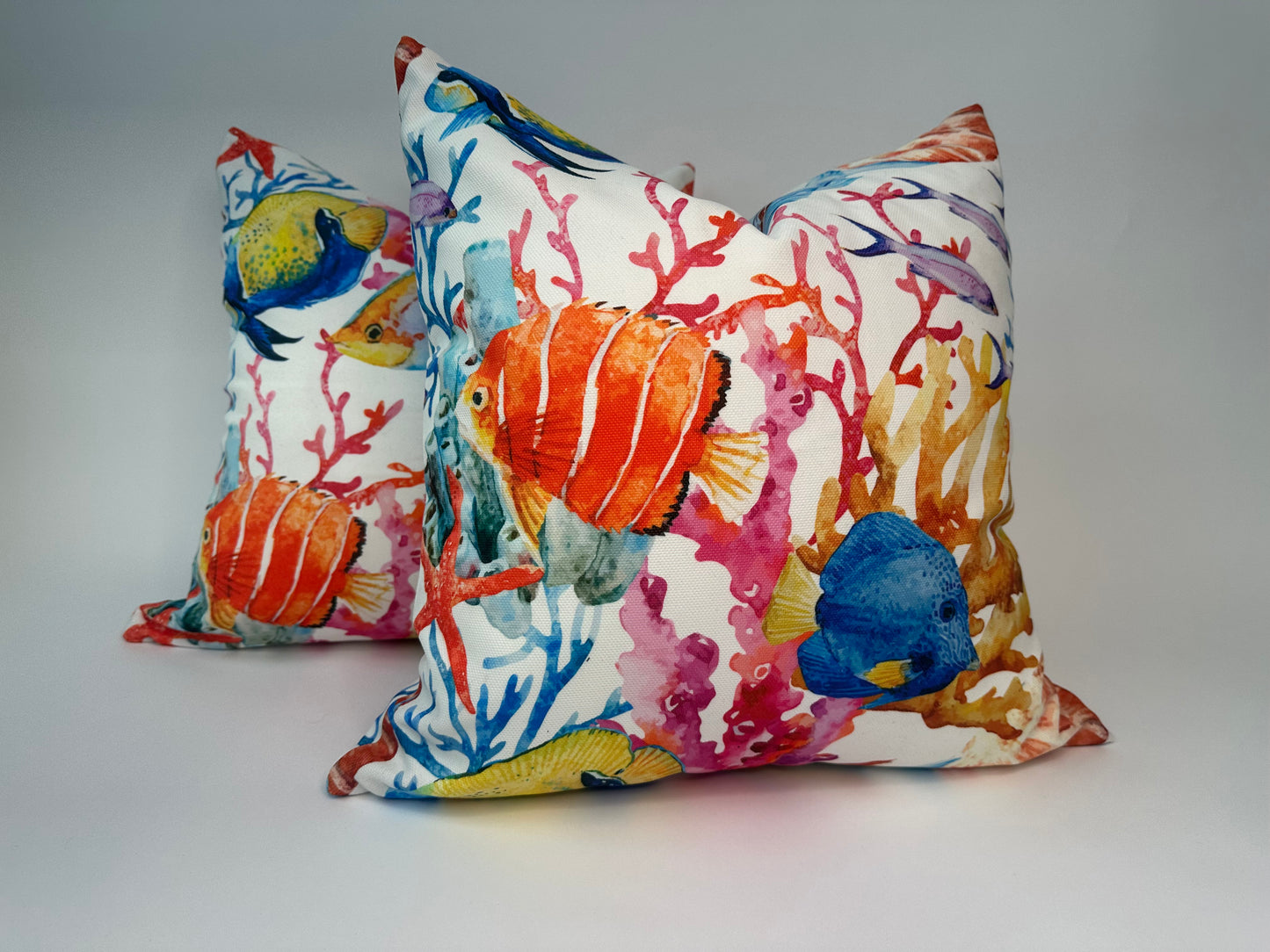 Tropical Fish Accent Cushion