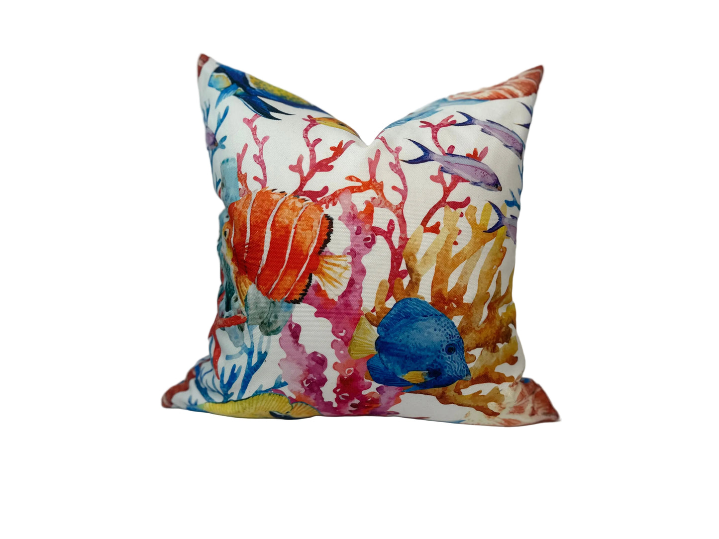 Tropical Fish Accent Cushion