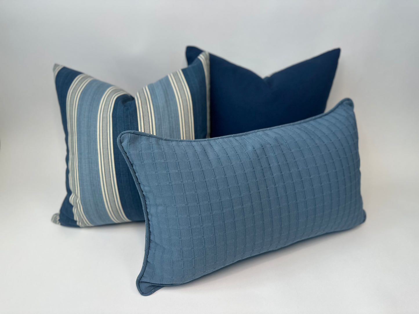 The Blues Accent Cushion With Insert