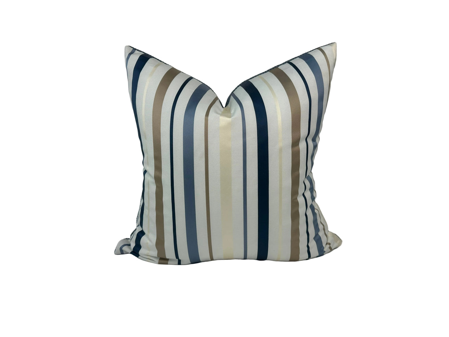 Silky Stripe Accent Cushion With Insert
