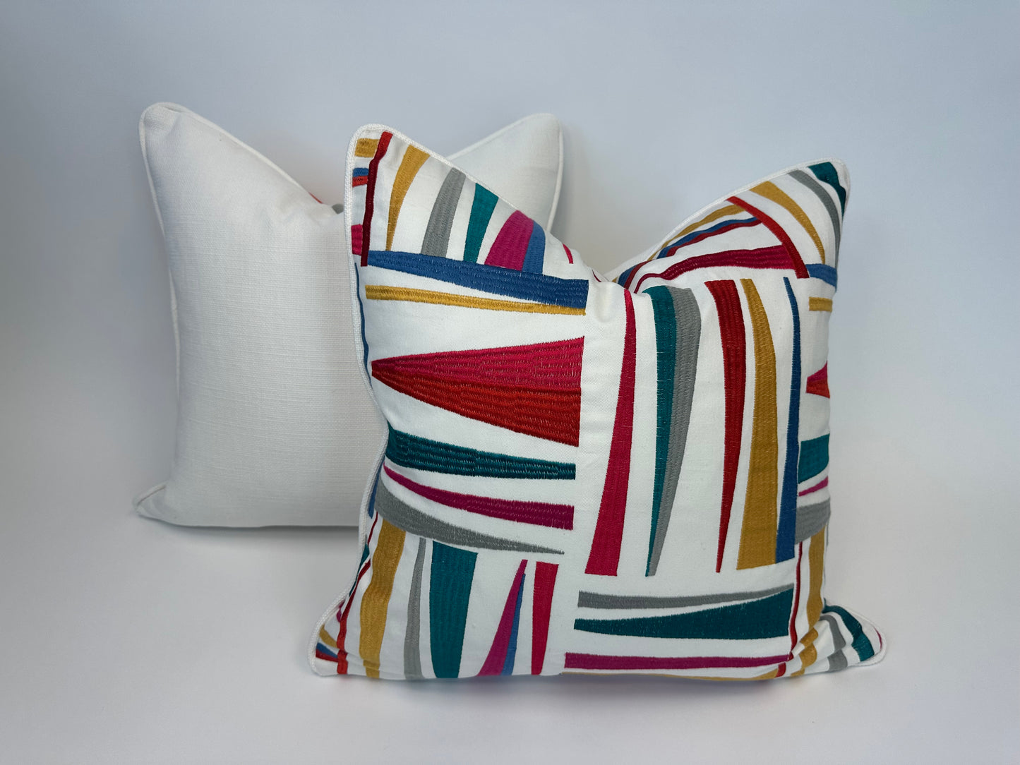 Limited*Nautical Flags Accent Cushion With Insert
