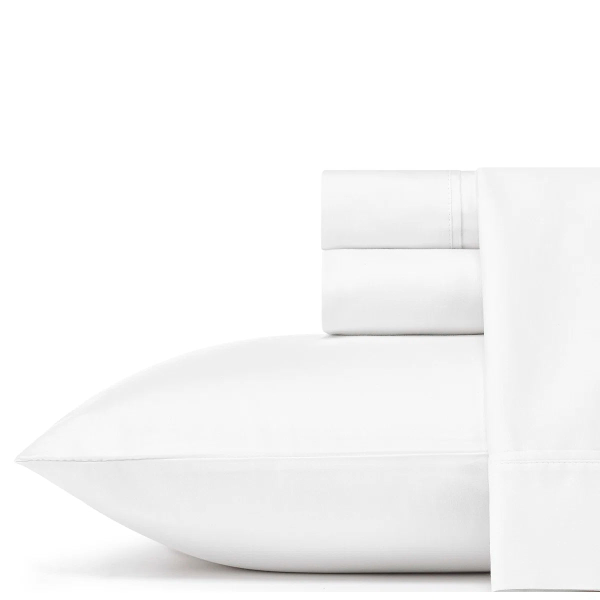 Solid White Nautica Custom Shaped Sheet Set