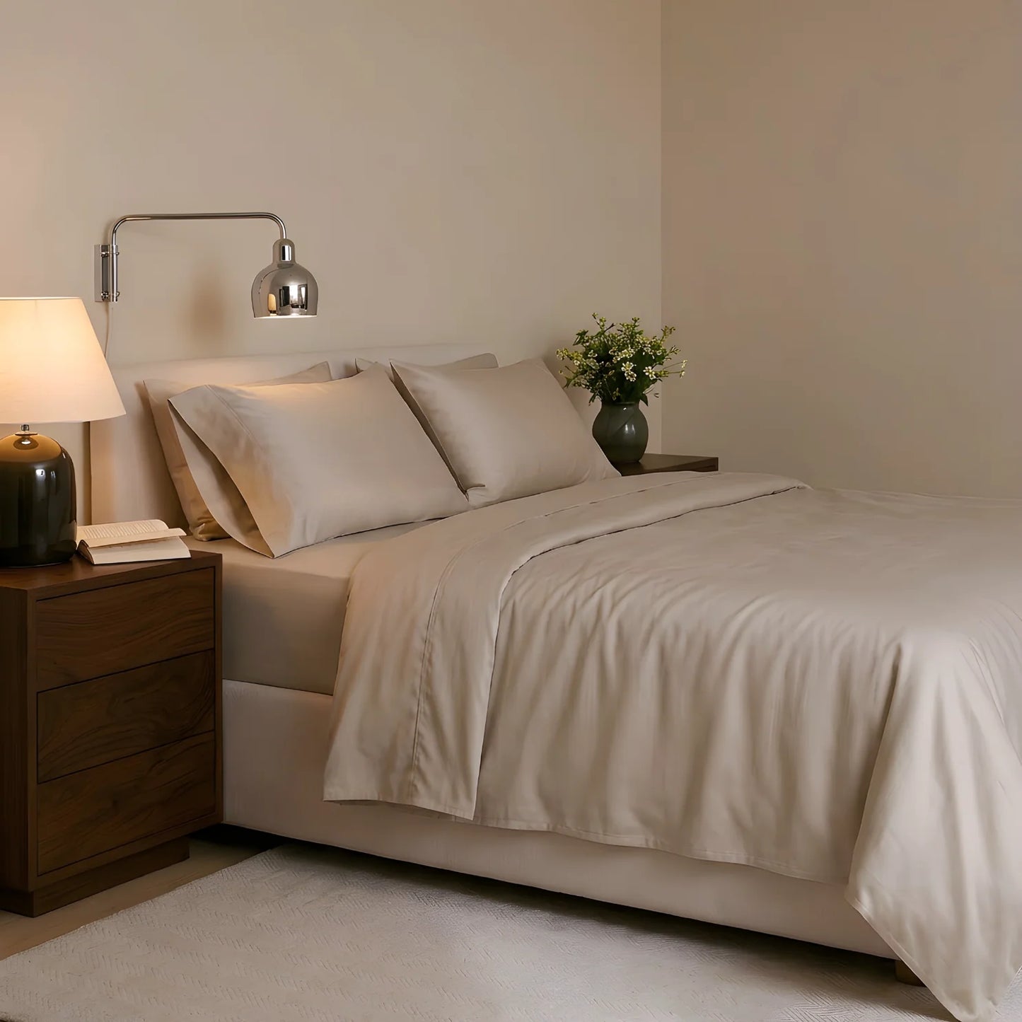 100% Eucalyptus Cooling TENCEL Sheet Set- Available in 4 colours