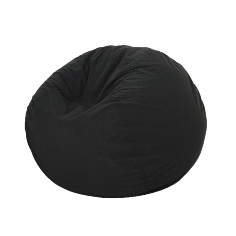 Black Outdoor Bean Bag Lounger