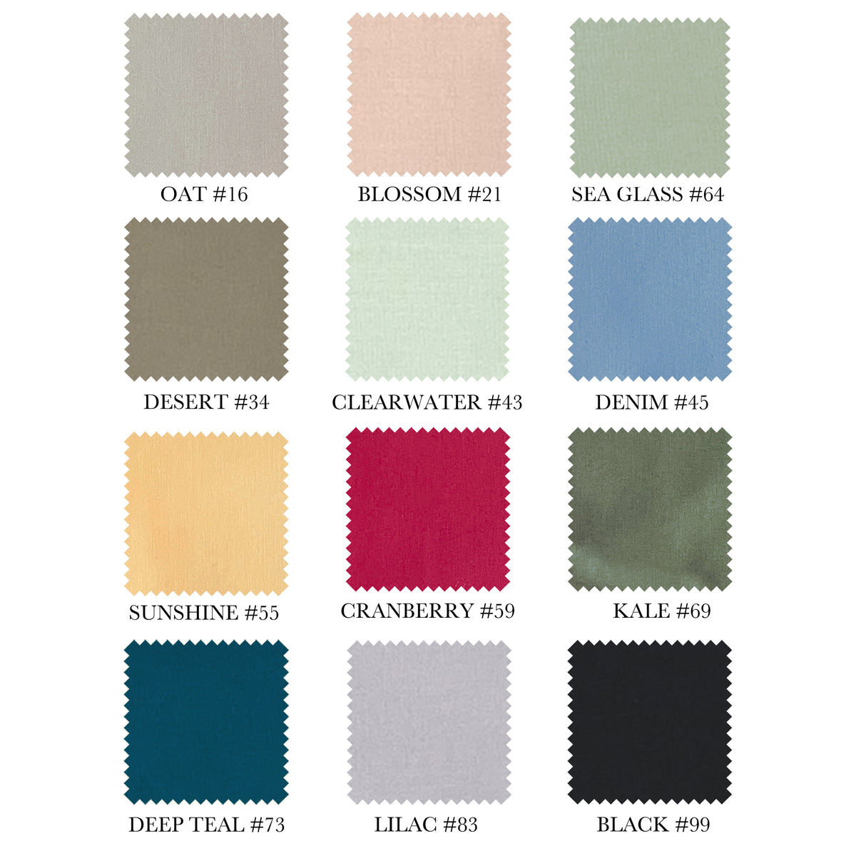 Custom Percale Fashion Sheet Set (Available in 12 Colours)