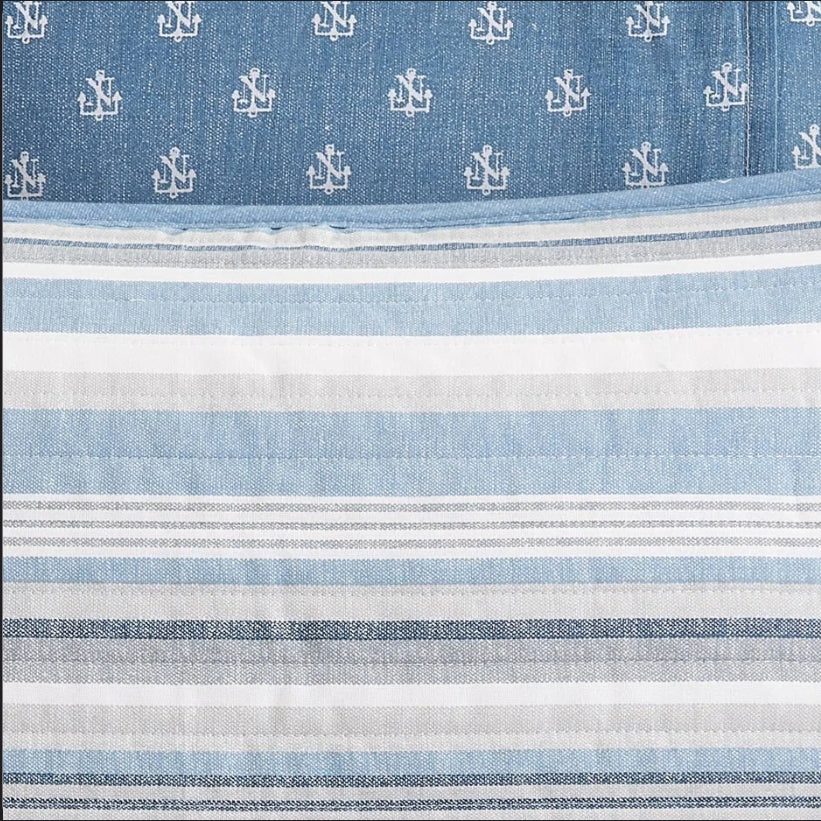 Anchor Lines Custom Percale Sheet Set