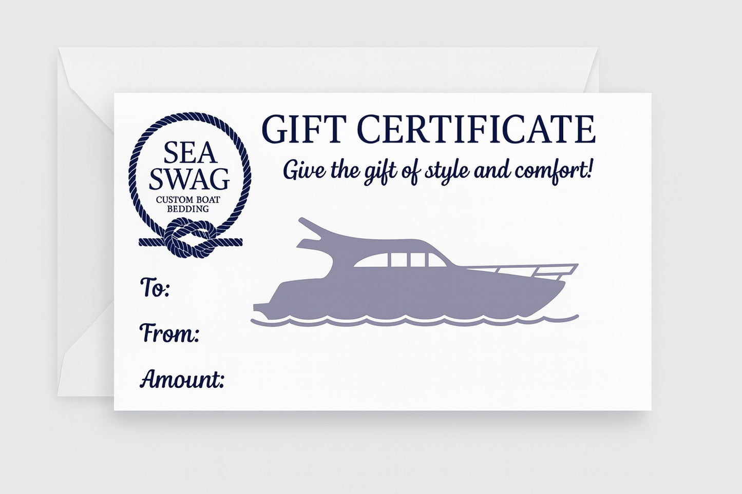 Gift Certificates-    50/100/250/500