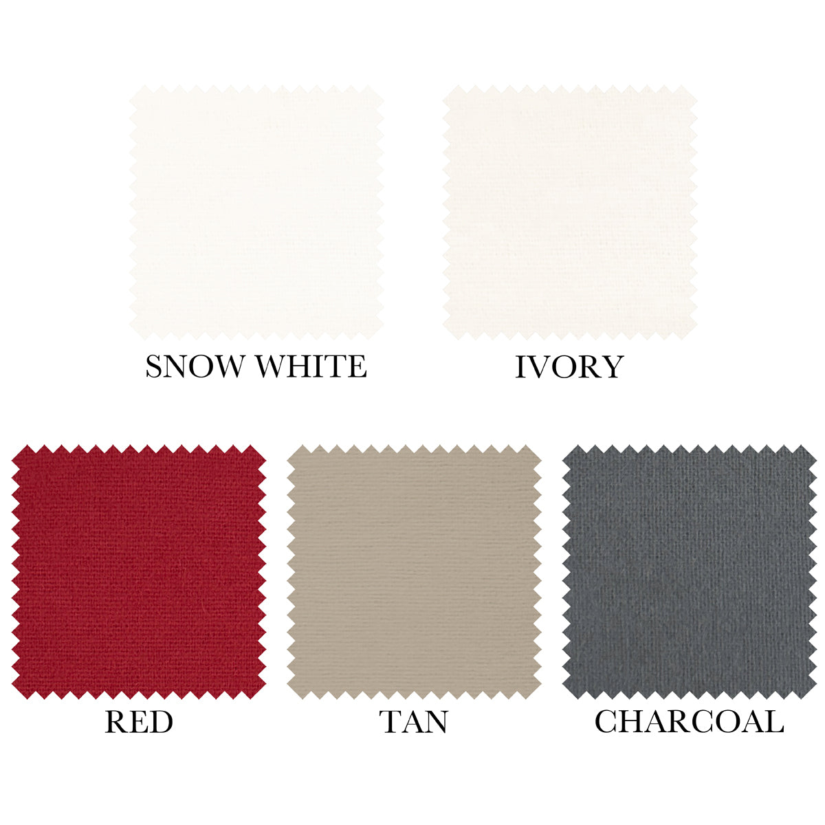 Flannel Custom Sheet Sets- Available in Snow White, Ivory, Red, Tan and Charcoal