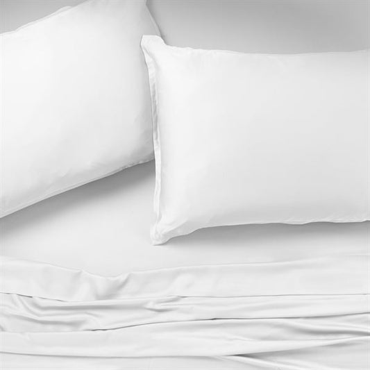 Bamboo Sheet Set for Home and Cottage King in White or Ivory