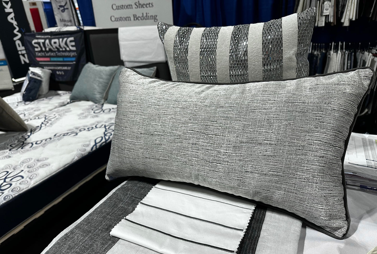 The Silver Fox Lumbar Accent Cushion With Insert