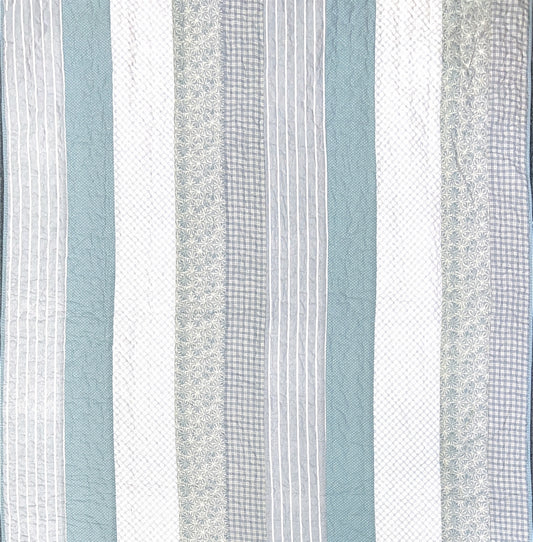 Summer Breeze Custom Shaped Quilt With Shams