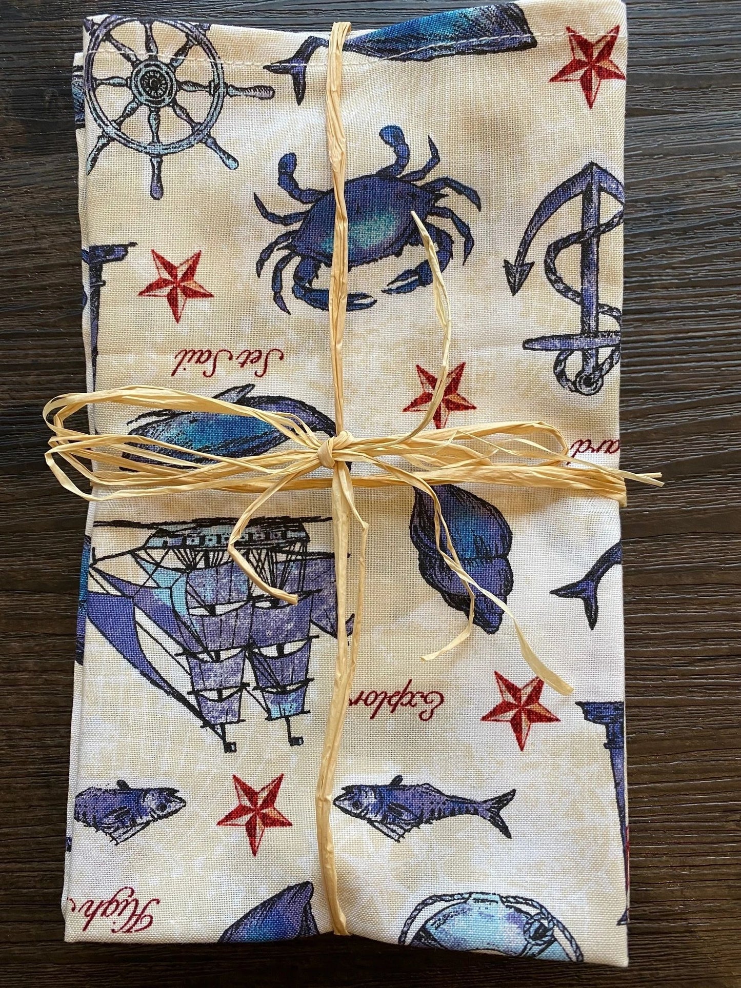 Sea Swag Nautical Cloth Napkins