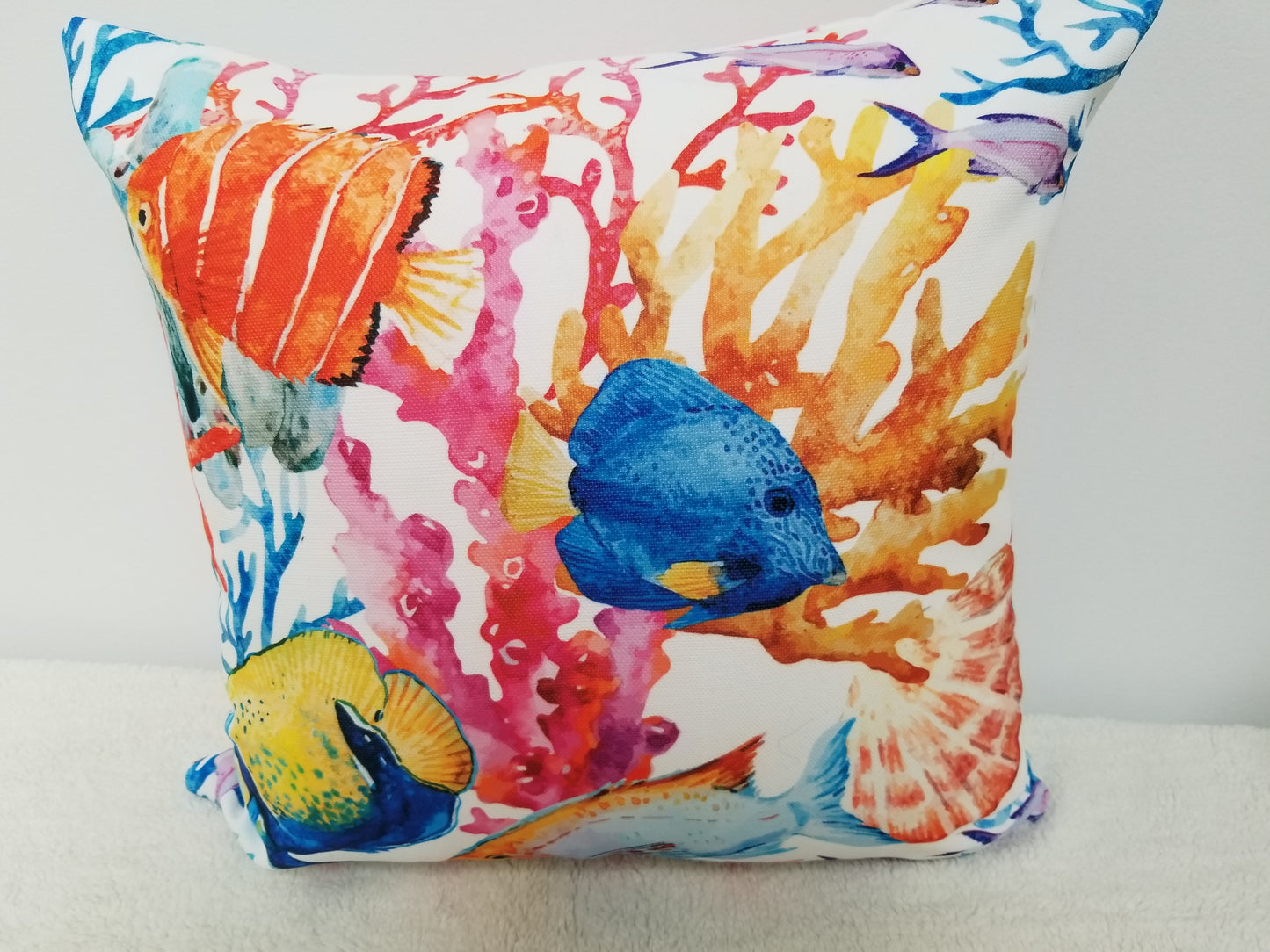 Tropical Fish Accent Cushion