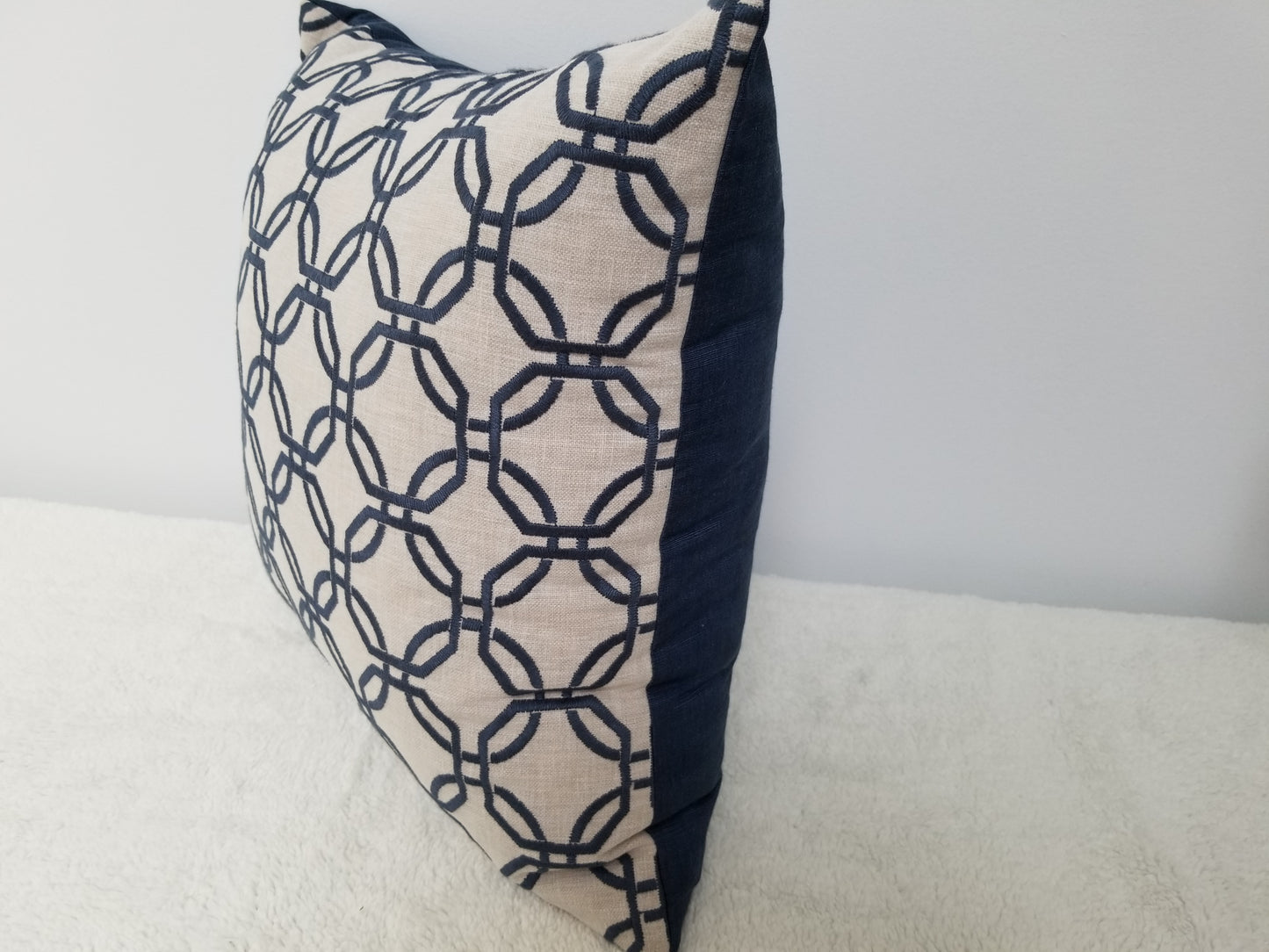 Geometric Accent Cushion