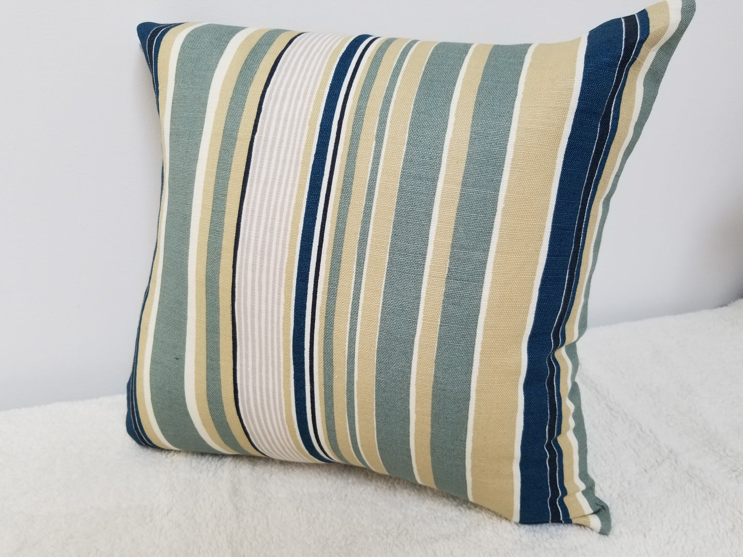 Mallow Stripe Accent Cushion