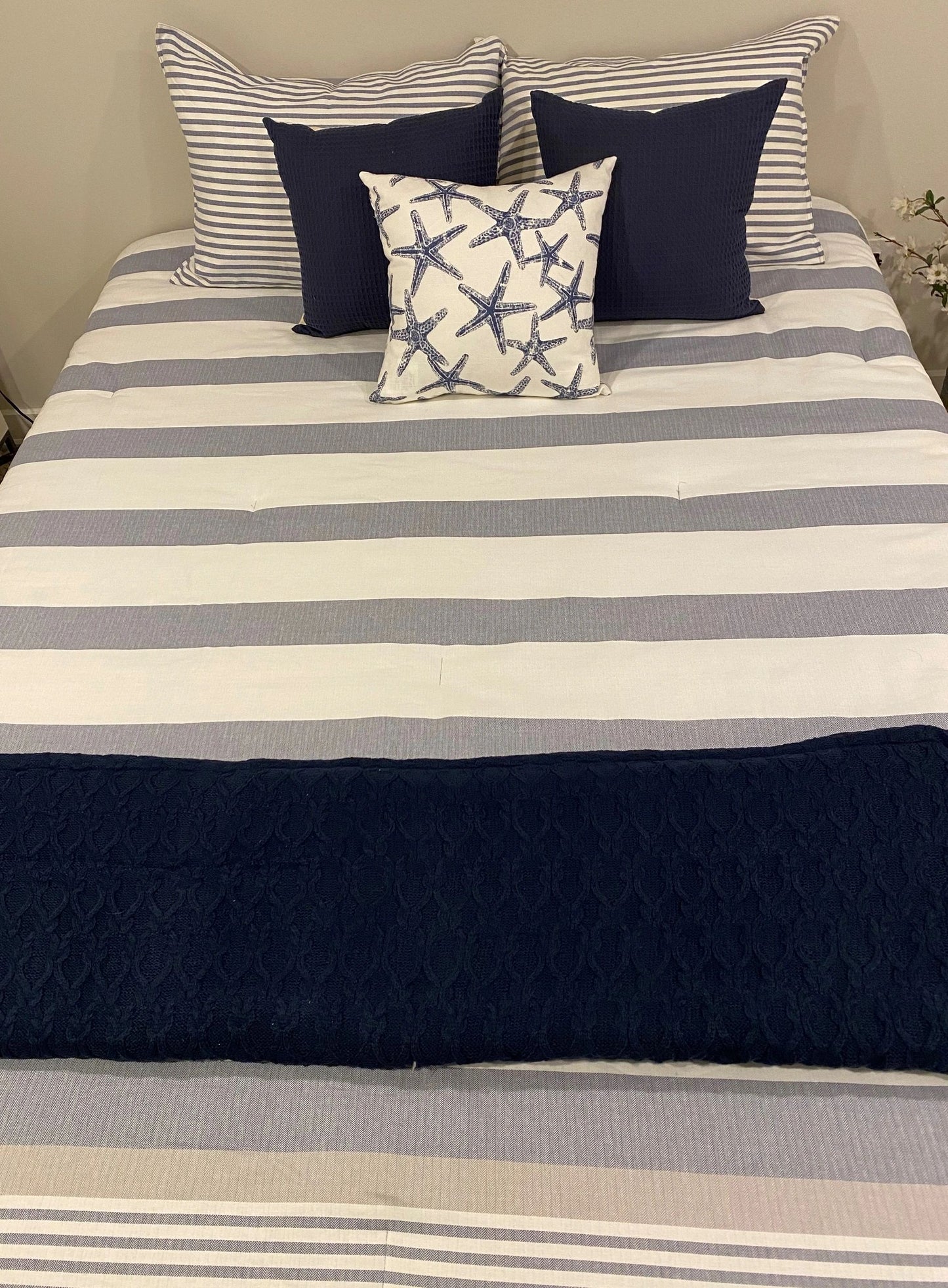 Nautica Fairwater Shaped Comforter with Shams