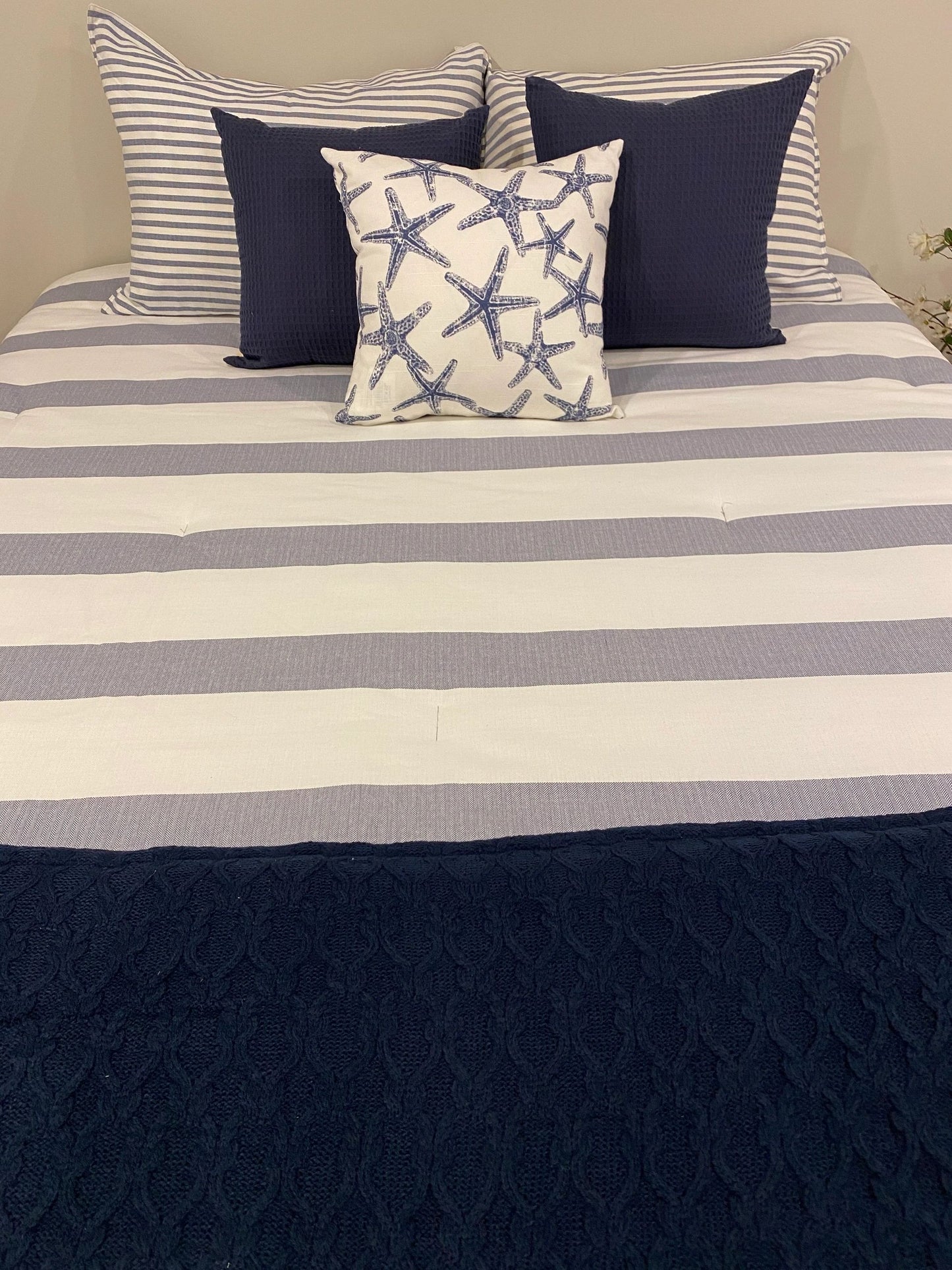 Nautica Fairwater Shaped Comforter with Shams