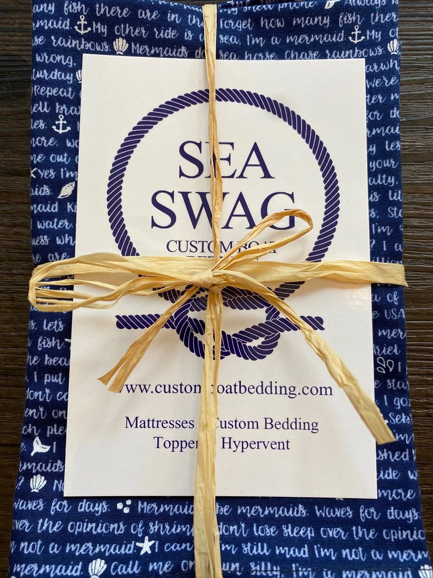 Sea Swag Mermaid Cloth Napkins