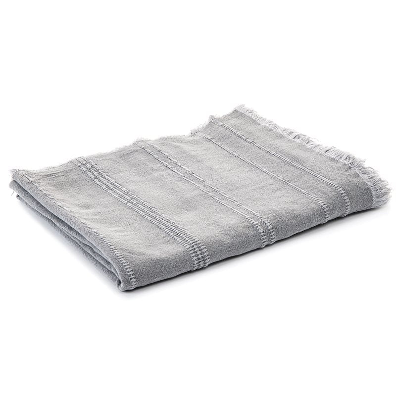 Nantucket Throw- Grey