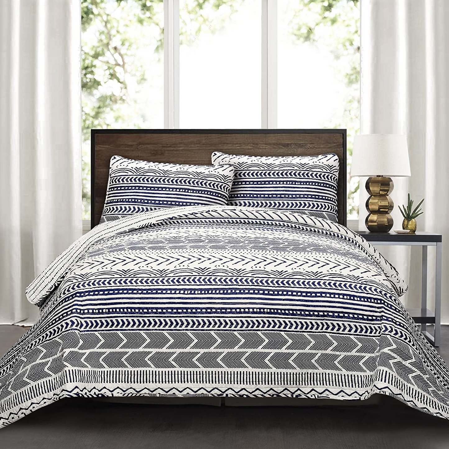Hygge Geo Quilt with Shams